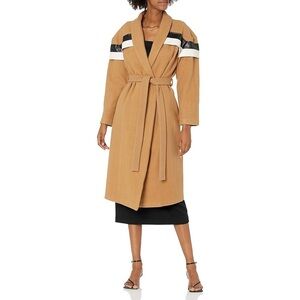 NWT Making the Cut Season 2 Episode 6 Winning Look Wool Camel Coat